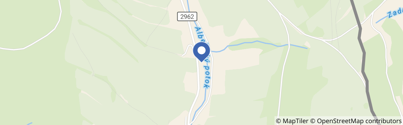 Mapa - Penzion Čert