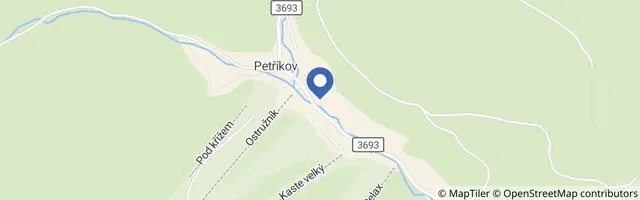 Mapa - Penzion U Orla