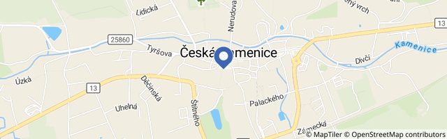 Mapa - Dům V Centru