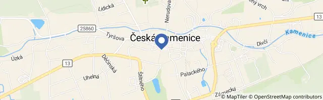 Mapa - Dům V Centru