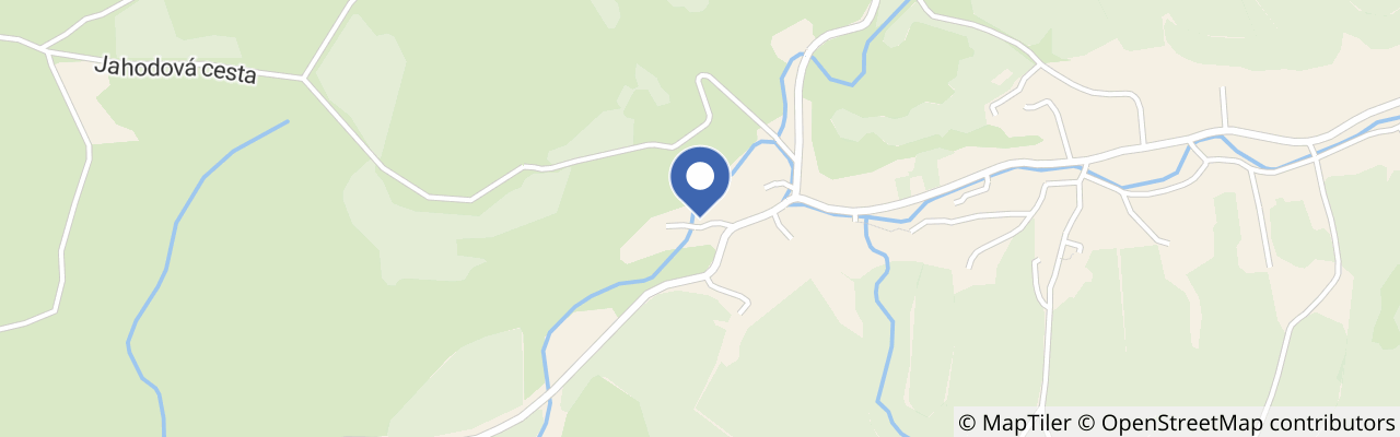 Mapa - Chalupa U první skály