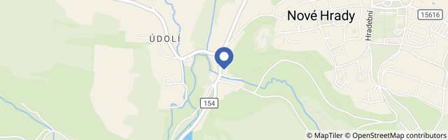 Mapa - Penzion Pod Hradem