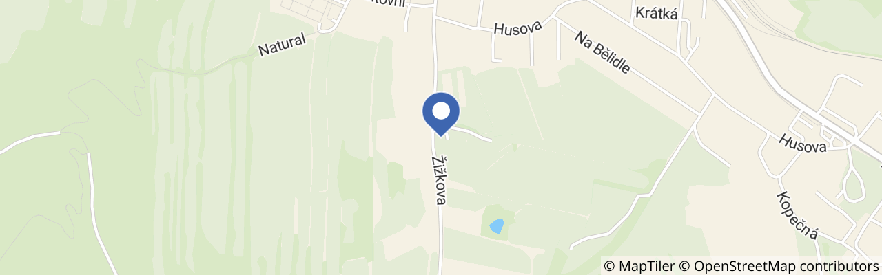 Mapa - Penzion U Hradilů