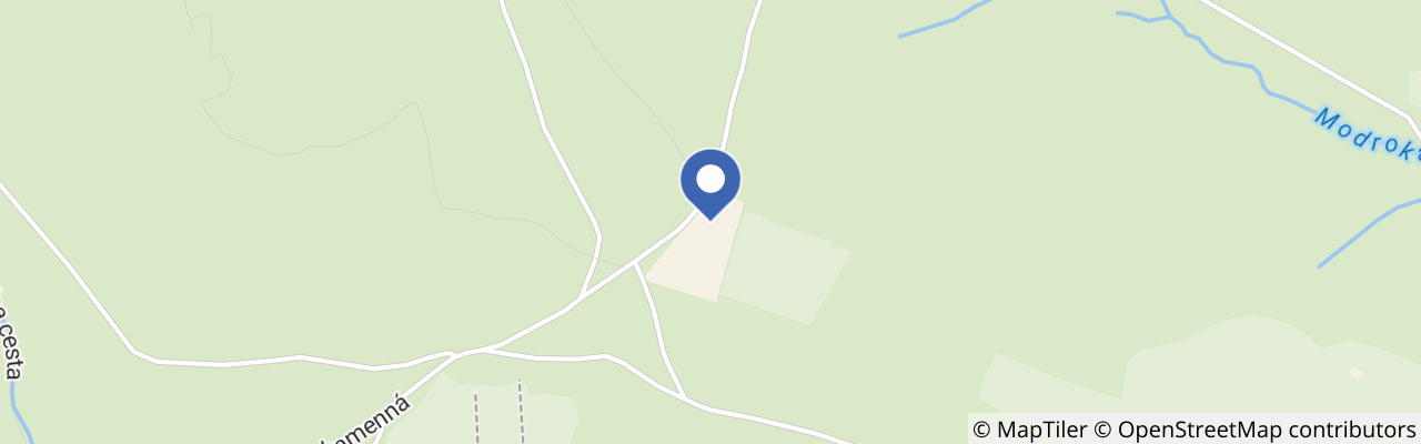 Mapa - Modrokamenná bouda