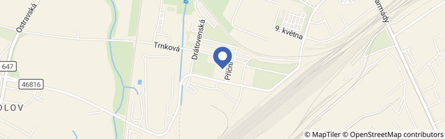 Mapa - Penzion U staré pekárny