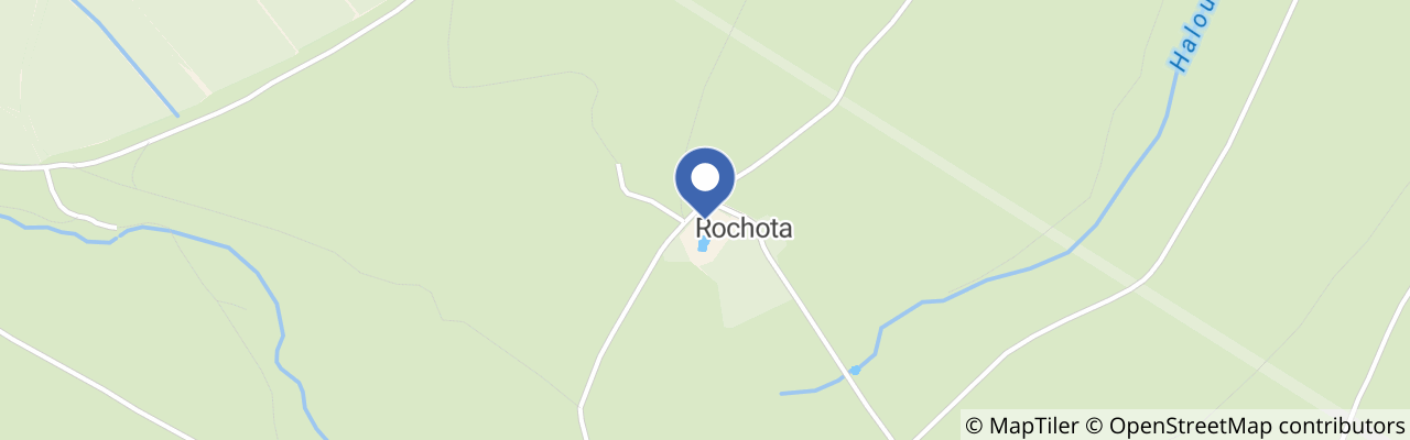 Mapa - Penzion Rochota