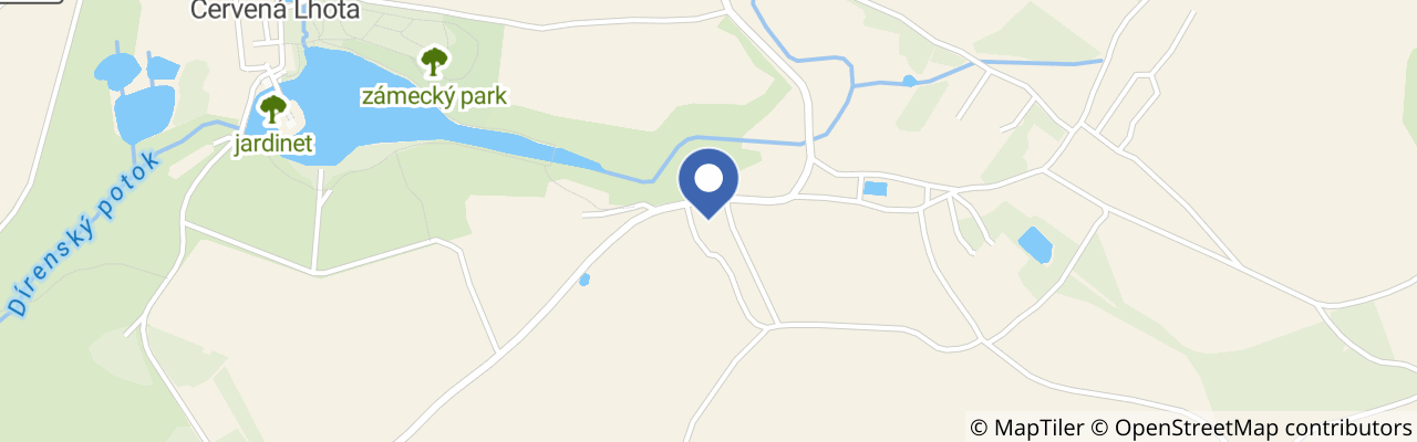 Mapa - Penzion Zlatovláska