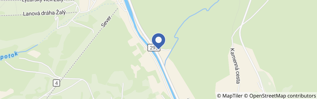 Mapa - Hotel a Penzion Albis