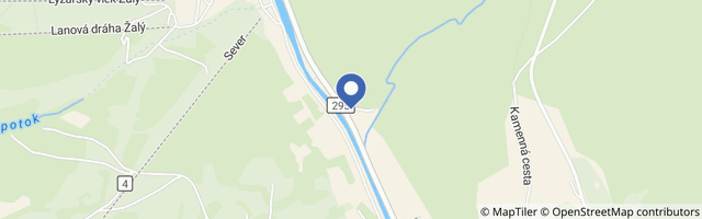 Mapa - Hotel a Penzion Albis