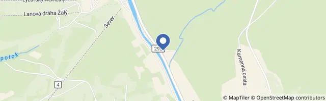 Mapa - Hotel a Penzion Albis