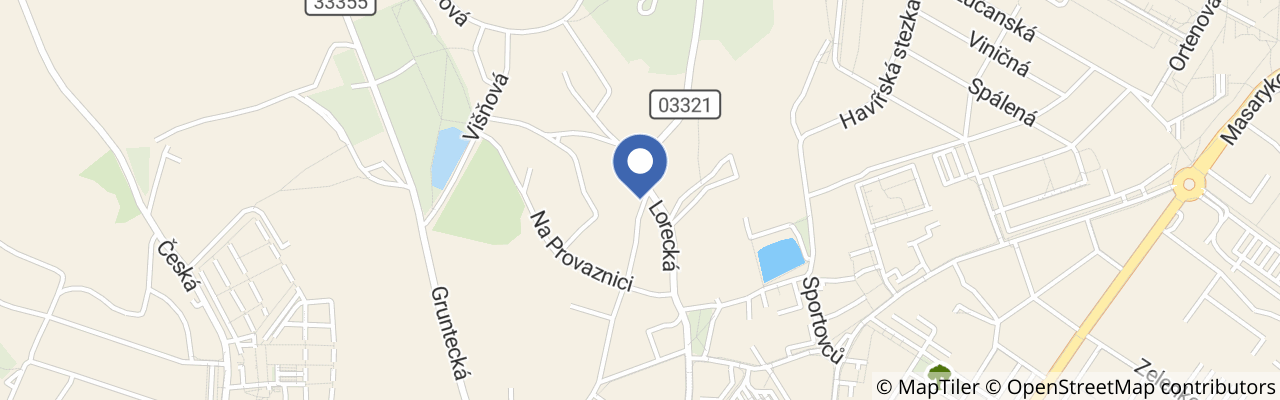 Mapa - Penzion Kutná