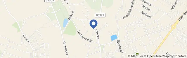 Mapa - Penzion Kutná