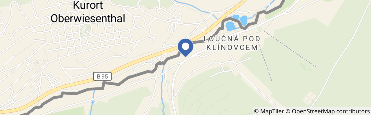 Mapa - Apartmány Klínovec 129