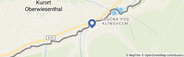 Mapa - Apartmány Klínovec 129