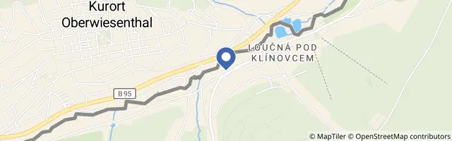 Mapa - Apartmány Klínovec 129
