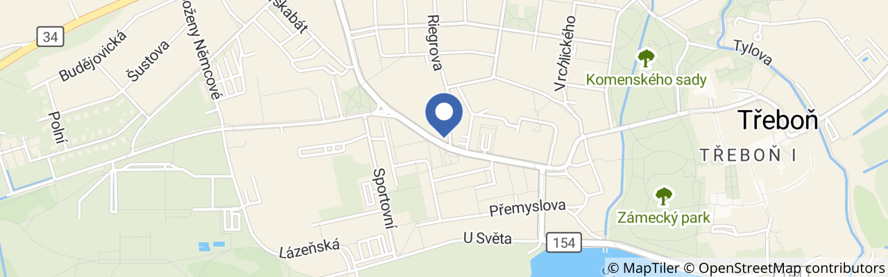 Mapa - Penzion Admiral