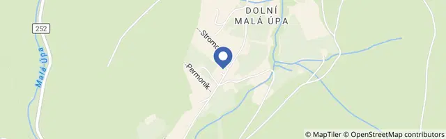 Mapa - Penzion Permoník