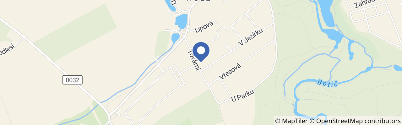 Mapa - Penzion Babiččina Zahrada