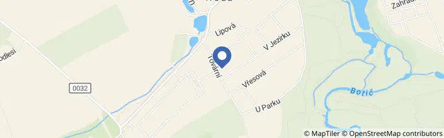 Mapa - Penzion Babiččina Zahrada