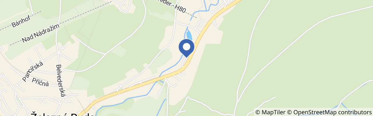 Mapa - Penzion Dominik