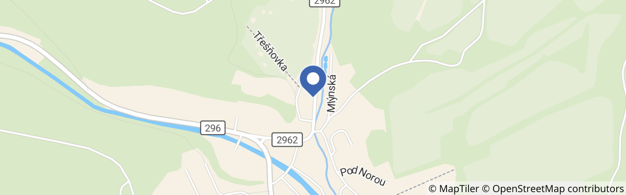 Mapa - Chalupa Maršovka