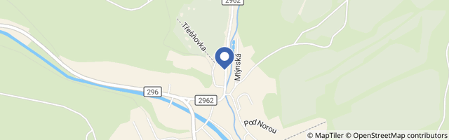 Mapa - Chalupa Maršovka