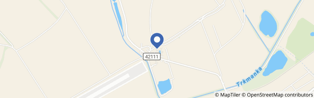 Mapa - Hotel Kraví Hora