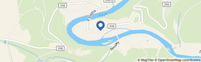 Mapa - Babyhotel Karolínka a Babymlýn