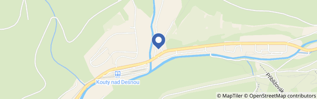 Mapa - Apartmánový Dům Pasťák