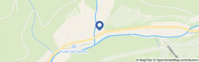 Mapa - Apartmánový Dům Pasťák