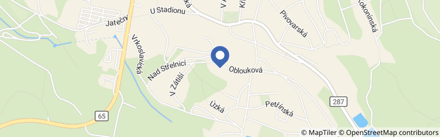 Mapa - Penzion Král