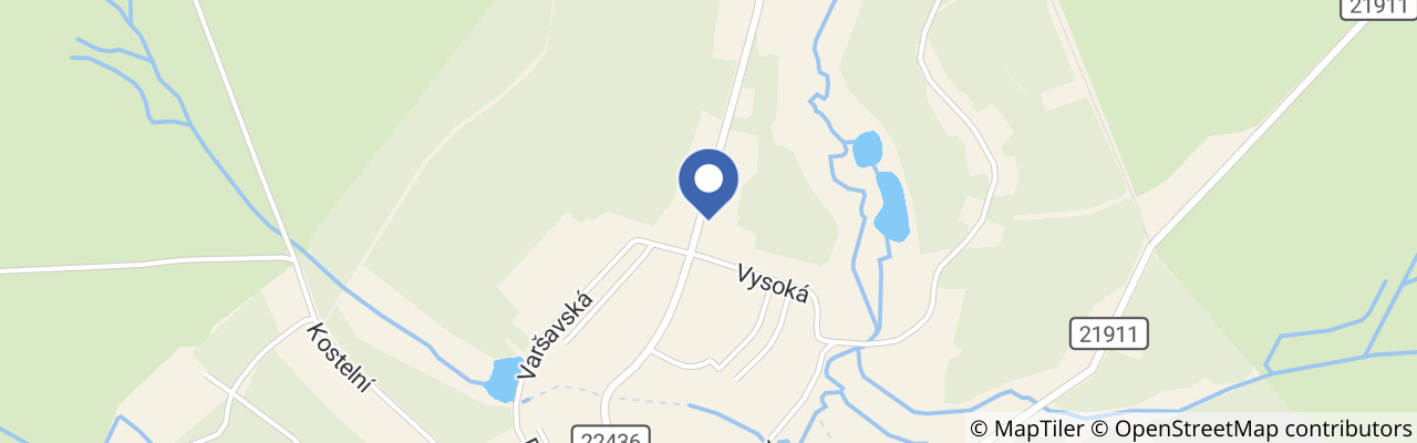 Mapa - Penzion U Pohody