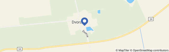 Mapa - Penzion Dvorce