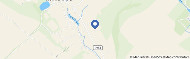 Mapa - Penzion pod Hájkem