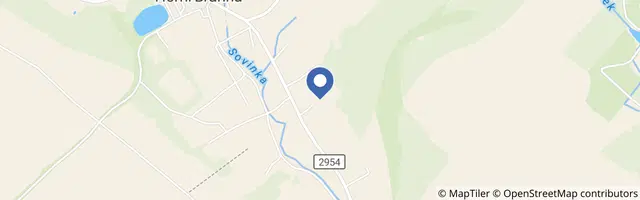 Mapa - Penzion pod Hájkem