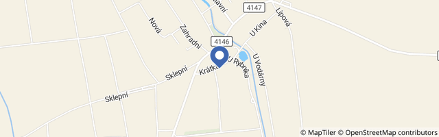 Mapa - Penzion Kratochvíl