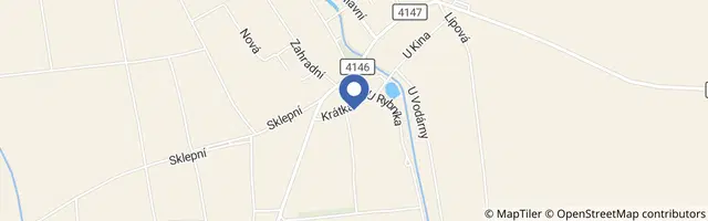Mapa - Penzion Kratochvíl