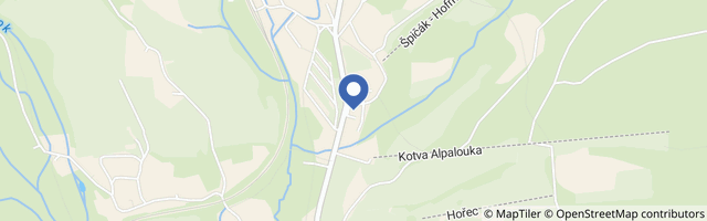 Mapa - Apartmány Anička