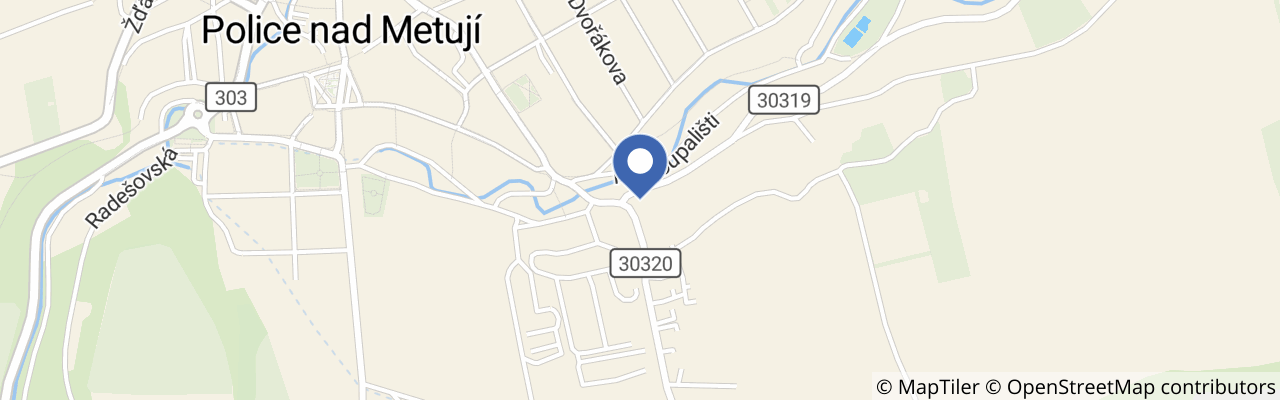 Mapa - Penzion Adler