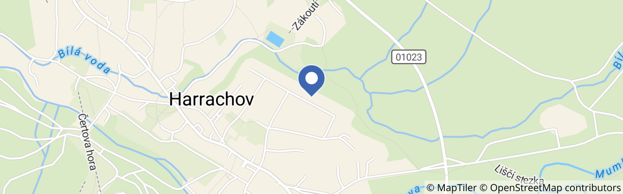 Mapa - Pension Aspen