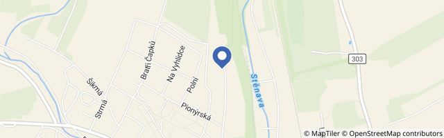 Mapa - Vila Kateřina