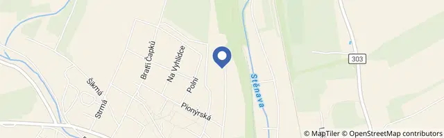 Mapa - Vila Kateřina