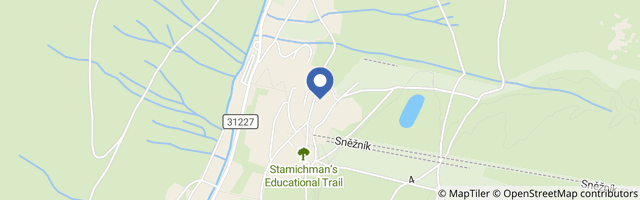 Mapa - Penzion Pod Slamníkem