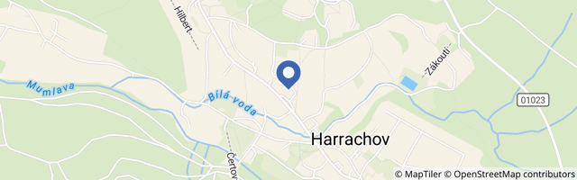 Mapa - Spa Bílý Hořec