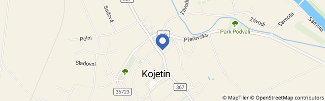 Mapa - Pivovarský Hotel