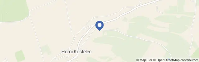 Mapa - Apartmán na statku Červený Kostelec