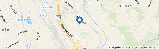 Mapa - Wellness Hotel Babylon