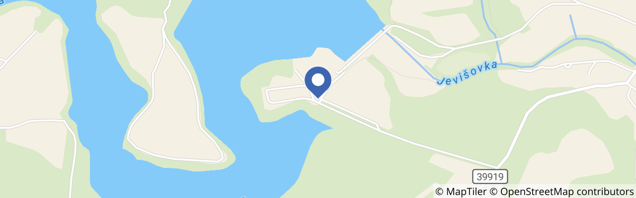 Mapa - Penzion U Výra