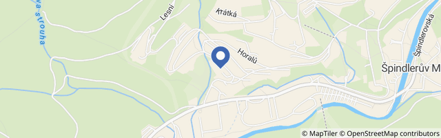 Mapa - Penzion Borůvka