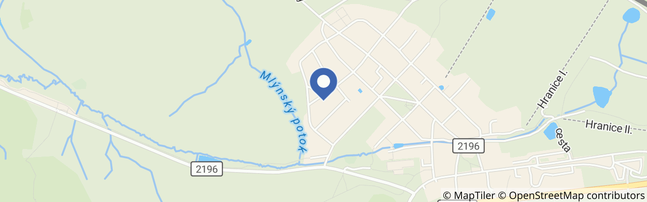 Mapa - Scandic Boží Dar